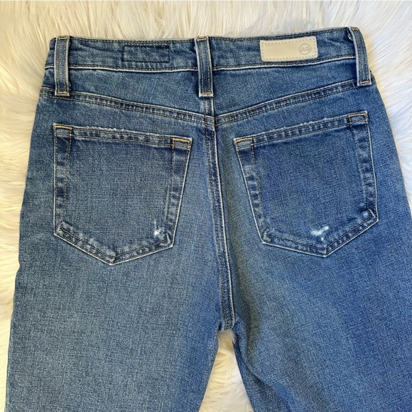 AG Isabelle High Rise Straight Crop Jeans - Picture 13 of 13